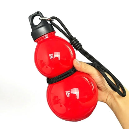 Retro Gourd-Shaped Water Bottle For Sports & Travel (800ml) 8810070114541-1