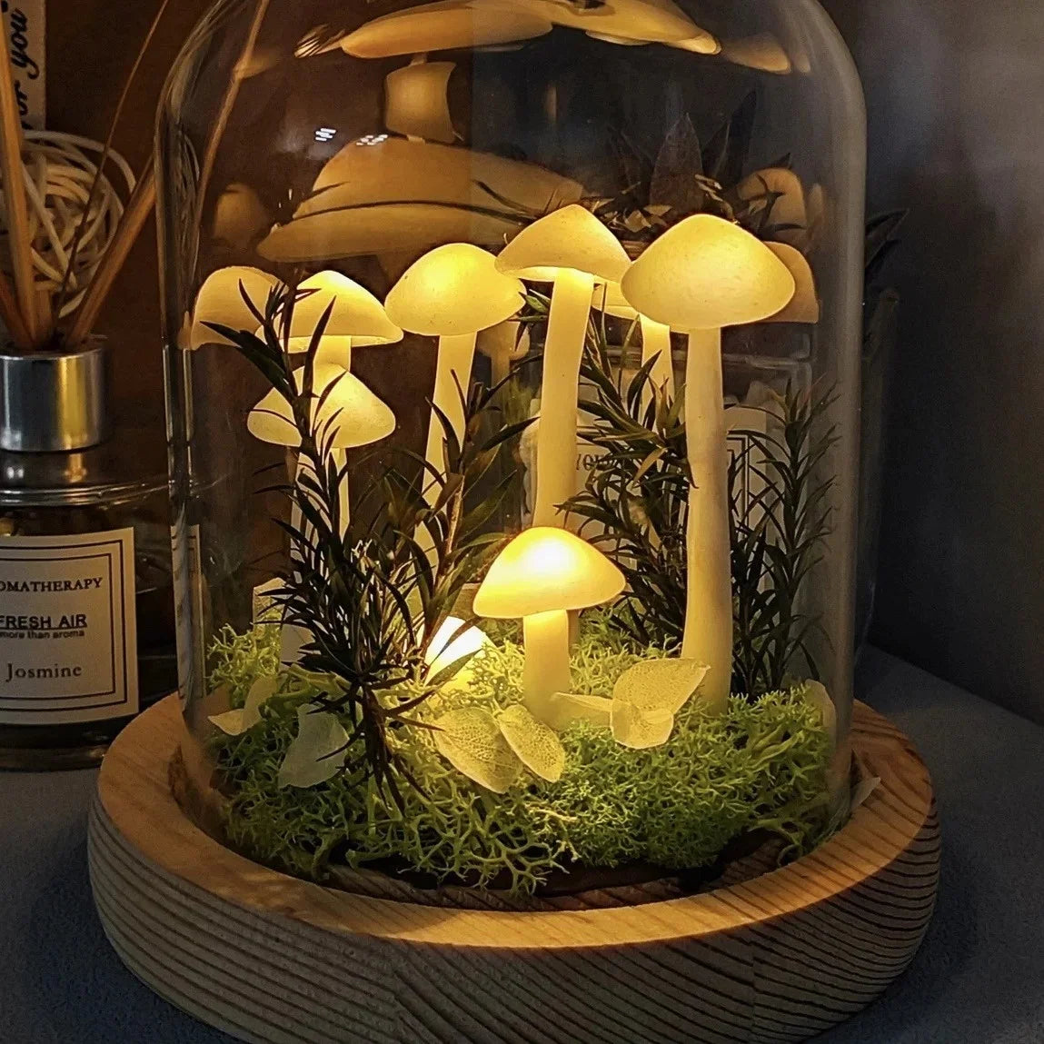 Original Night Light-Cute Retro Mushroom Night Light-Gift Light-Mushroom Lamp 8956800499993-1