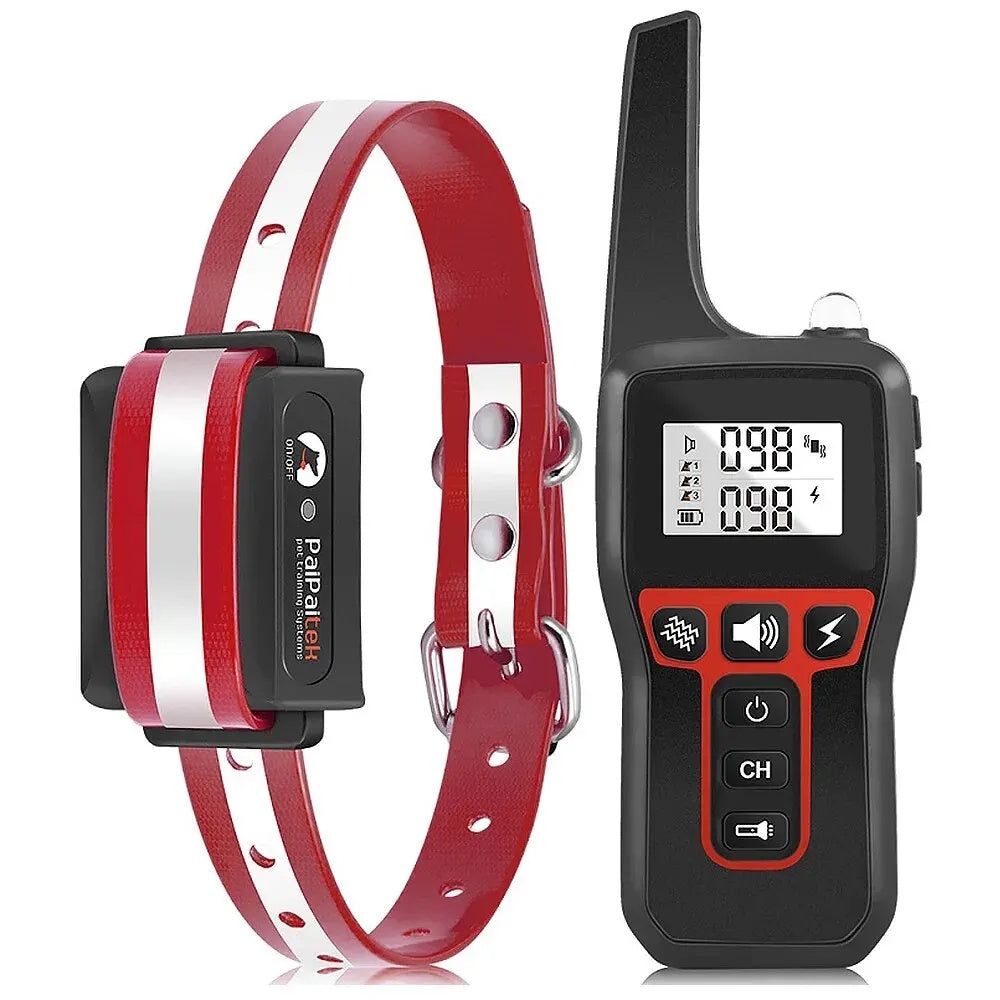 1000m Waterproof Dog Training Collar - Rechargeable, Remote Control & Adjustable for Small, Medium, and Large Dogs 9950235132225-1