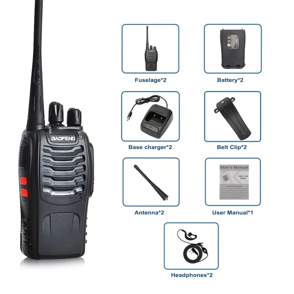 Long Range Two Way Radio Set For Outdoor Communication Activities 8450980905117-1