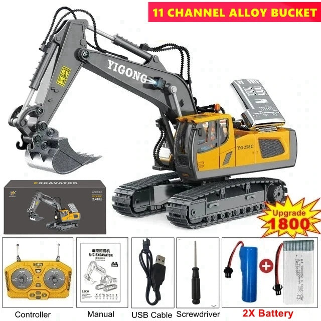 Heavyduo – Robust Rc Bulldozer And Excavator For Children 10604108218632-1