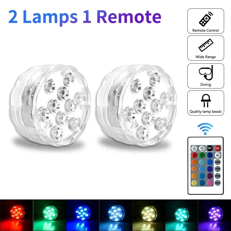 Submersible Pool Light With Remote Control 7931606335771-1