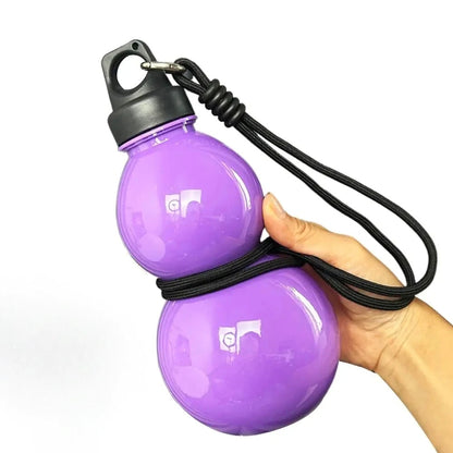 Retro Gourd-Shaped Water Bottle For Sports & Travel (800ml) 8810070114541-1