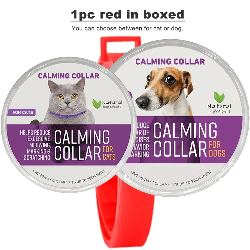 Calming Pheromone Collar for Cats – Pet Anti Anxiety Products 10104796447021-1