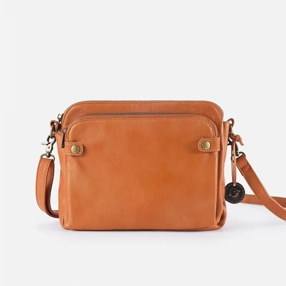 Three-Layer Leather Crossbody Shoulder & Clutch Bag 8490856546606-1