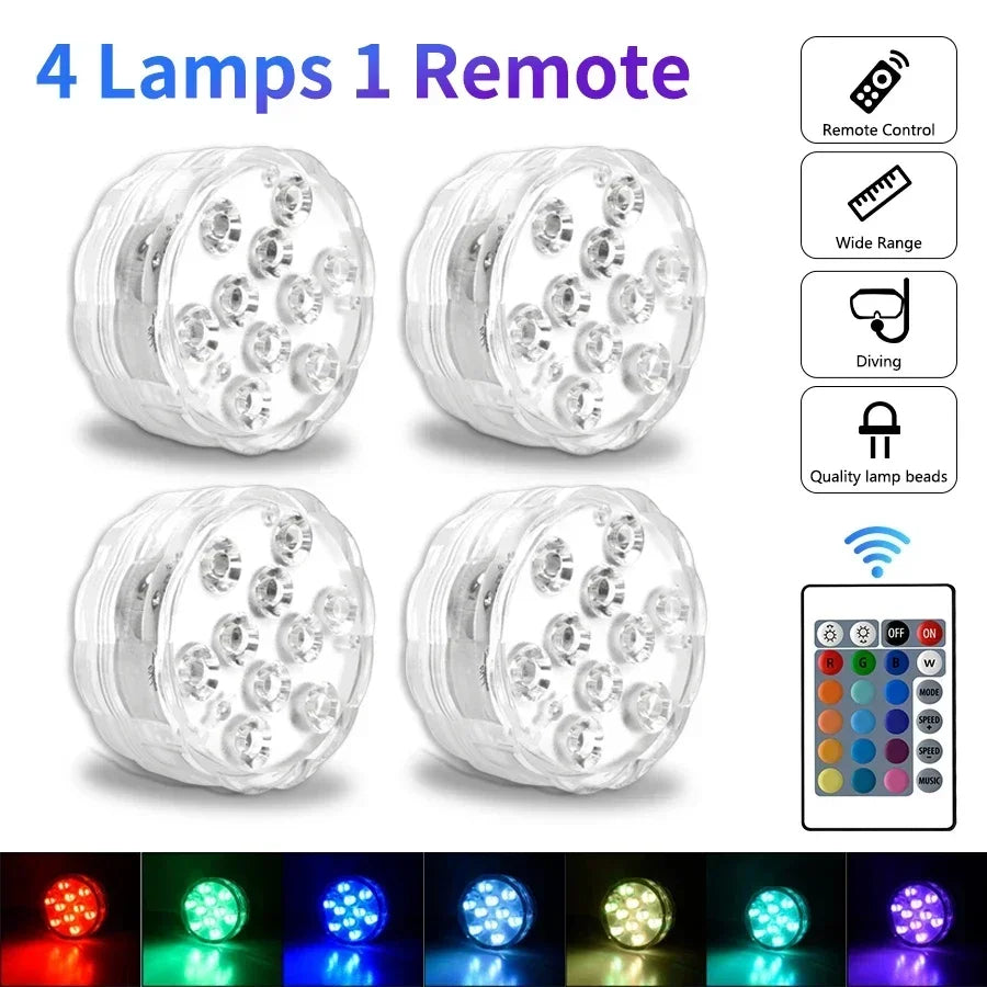 Submersible Pool Light With Remote Control 7931606335771-1