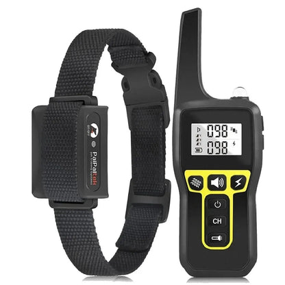 1000m Waterproof Dog Training Collar - Rechargeable, Remote Control & Adjustable for Small, Medium, and Large Dogs 9950235132225-1