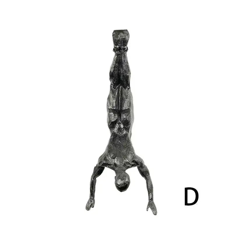 Wall Climbing Resin Sculpture Decorative Figure Home Hanging Decor 8496298688814-1