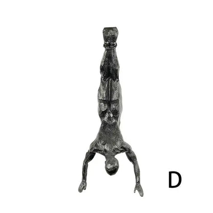 Wall Climbing Resin Sculpture Decorative Figure Home Hanging Decor 8496298688814-1