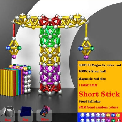 Diy Magnetic Balls And Rod Set 6850566848612-1