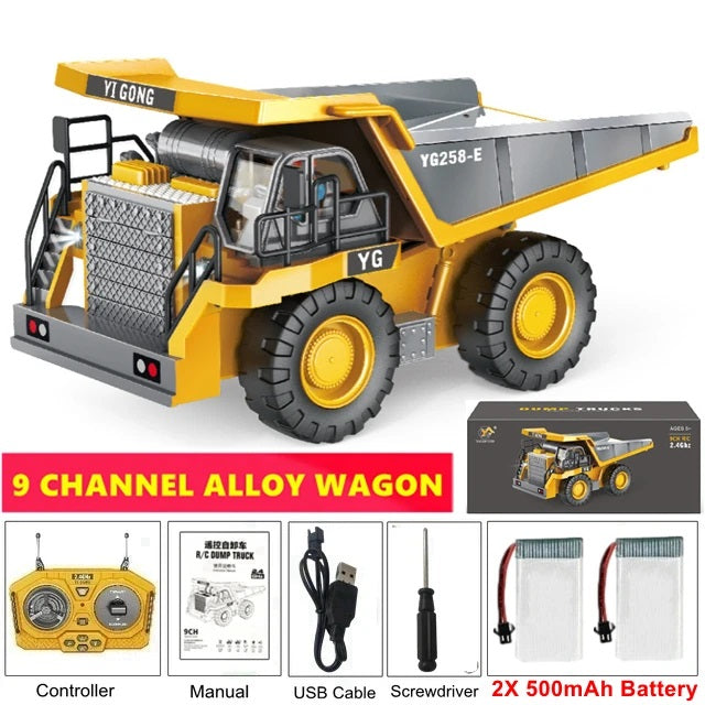Heavyduo – Robust Rc Bulldozer And Excavator For Children 10604108218632-1