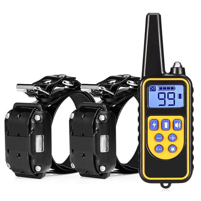800M Rechargeable Electric Dog Training Collar - Waterproof, Remote Control & Ideal for Effective Dog Training 9975745872193-1