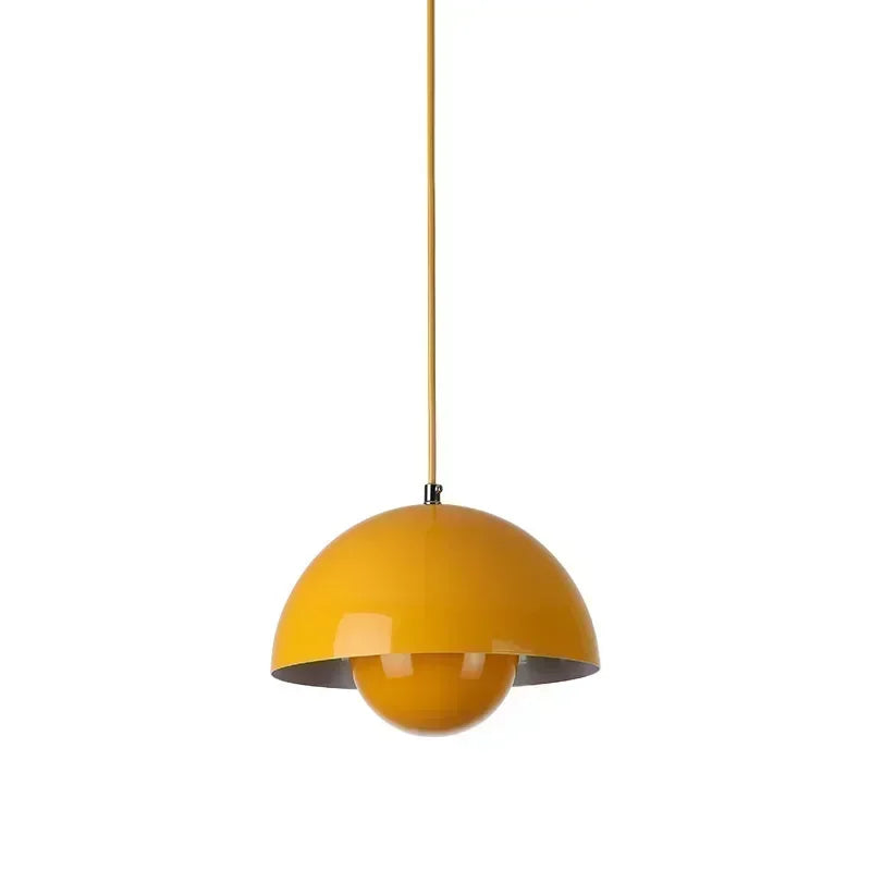Scandinavian Style Half-Circle Chandelier – Multi-Colour LED Pendant Lighting Fixture 16cm 10215675724115-1