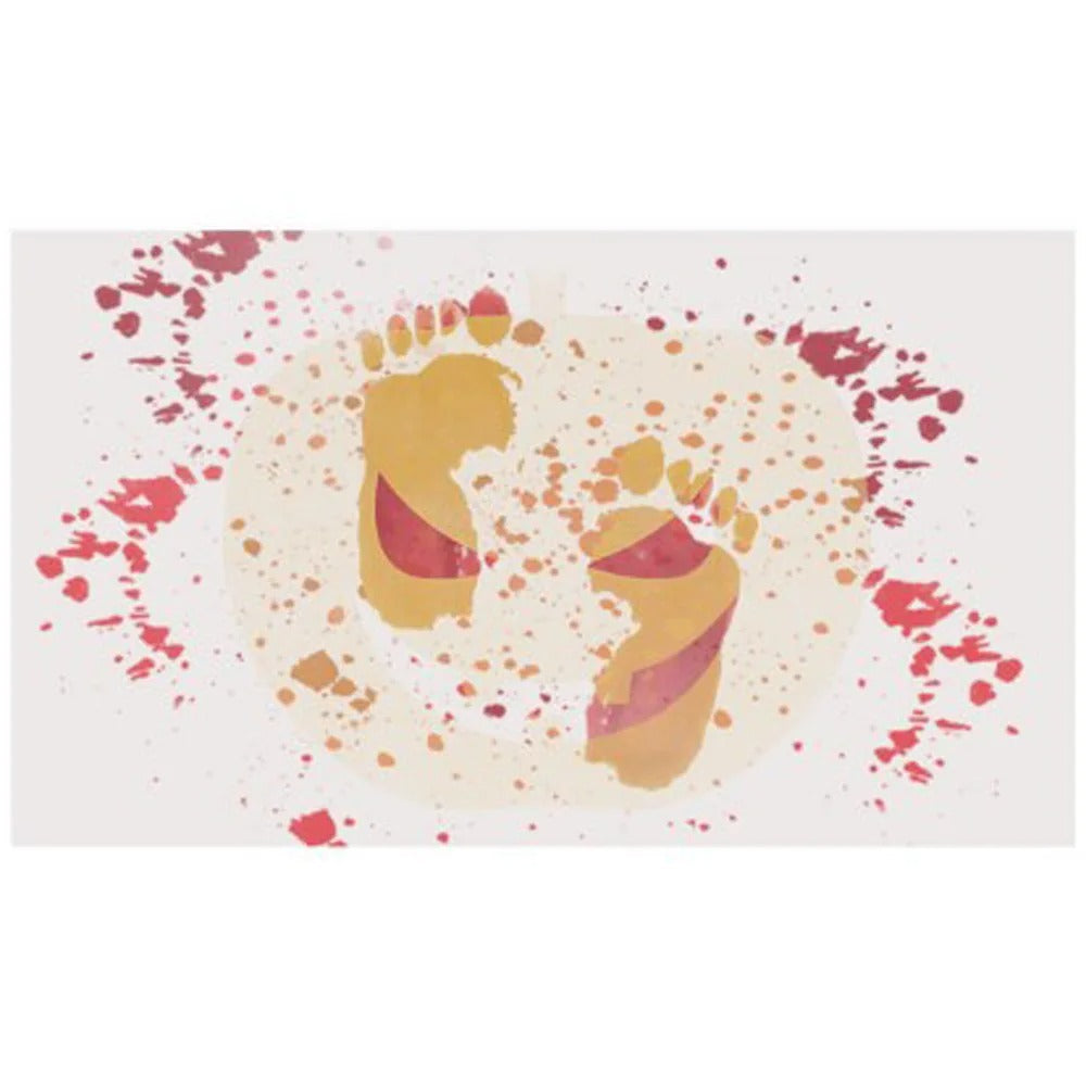 Color Changing Bloody Bath Mat for Halloween Bathroom Decor Scary Prank Rug 259303