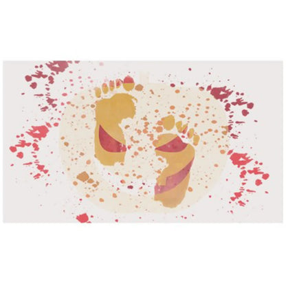 Color Changing Bloody Bath Mat for Halloween Bathroom Decor Scary Prank Rug 259303