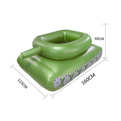Pool Punisher Inflatable Tank Pool Float Pool Toys Pool Inflatables Swimming Pool Float