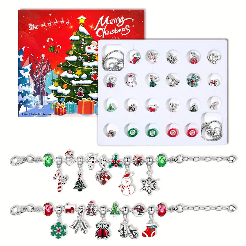 Charm Bracelet Advent Calendar Set