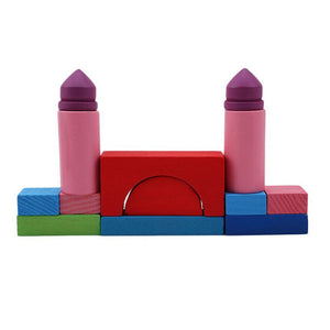 Wooden Building Blocks Set