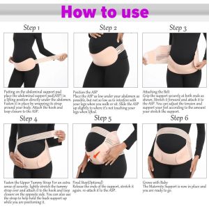 Belly Band for Pregnancy – Support Belt for Prenatal Back Pain Maternity Belt14