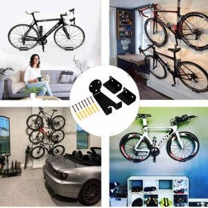 Garage Bike Wall Mount Hook Hanger Rack35