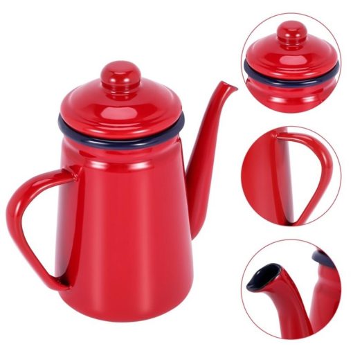 New Fashion Enamel Coffee & Tea Pot 1.1L7