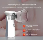 Personal Sinus Steam Inhaler, Nebulizer Machine for Baby Adult13