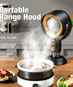 Portable Range Hood With 2 Speed Exhaust Fan 2