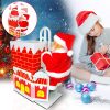 🎅Electric Santa Claus Climbing Ladder With Music