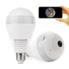 1 Pc Light Bulb Wifi Camera - 360° Fisheye Wireless Panoramic Wifi Camera