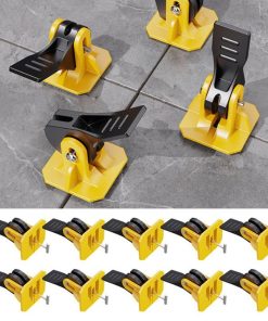 50/100 Pcs Tile Leveling System Plastic Reusable Tile Positioning Levellers