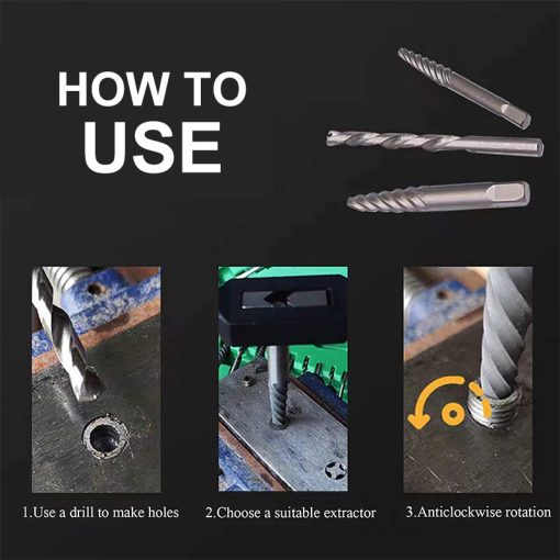 Broken Screw Remover (11 Pcs)