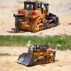 9 Channels Remote Control Bulldozer, 2.4Ghz Rc Construction Vehicle Truck Toys