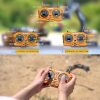 9 Channels Remote Control Bulldozer, 2.4Ghz Rc Construction Vehicle Truck Toys