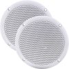 2X Moisture Resistant Ceiling Speakers 80W 8Ohm 5