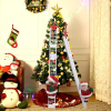 🎅Electric Santa Claus Climbing Ladder With Music