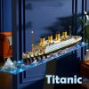 Titanic Micro Mini Building Blocks Set, 1706Pcs 3D Titanic Model Building Set Blocks