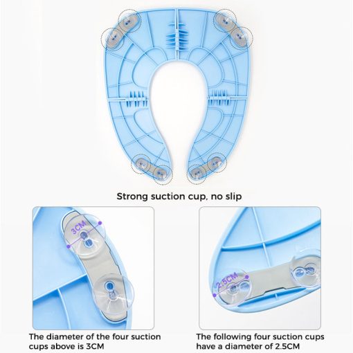 Portable Foldable Baby Toddler Potty Toilet Seat Covers Pad Cushion