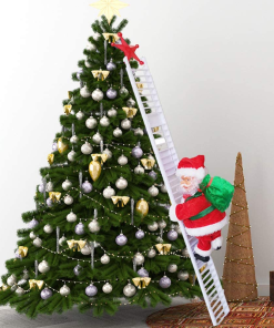 🎅Electric Santa Claus Climbing Ladder With Music