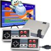 Classic Mini Console 8-Bit Video Retro Game System Built-In With 777 Classic Old-School Games Dual Players Mode Console