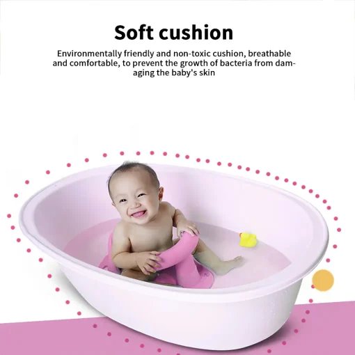 Baby Bath Tub Ring Seat Infant Toddler Anti Slip Shower Security Safety Chair5