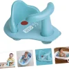 Baby Bath Tub Ring Seat Infant Toddler Anti Slip Shower Security Safety Chair7