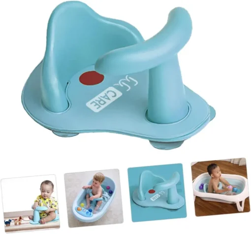 Baby Bath Tub Ring Seat Infant Toddler Anti Slip Shower Security Safety Chair7