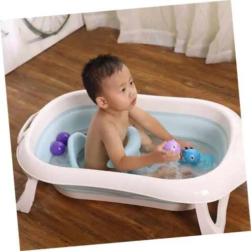 Baby Bath Tub Ring Seat Infant Toddler Anti Slip Shower Security Safety Chair9