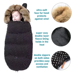 Baby Stroller Sleeping Bag High-Quality Material