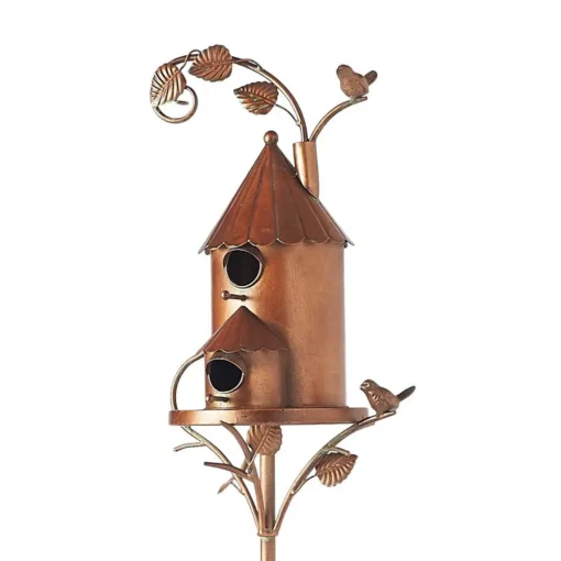 Birdhouse Garden Stakes2