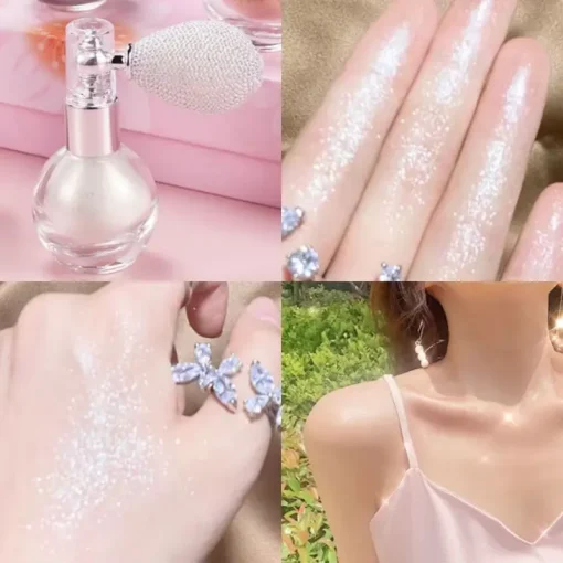 Body Glitter Powder - Fashion Highlighter Powder Spray3