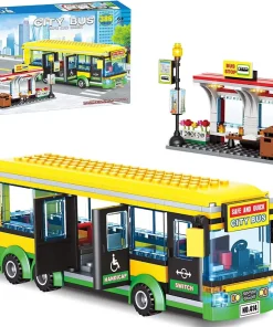 City Bus Lxa414 Block Set Fun Toy For Kids