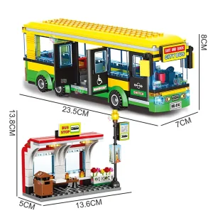 City Bus Lxa414 Block Set Fun Toy For Kids10