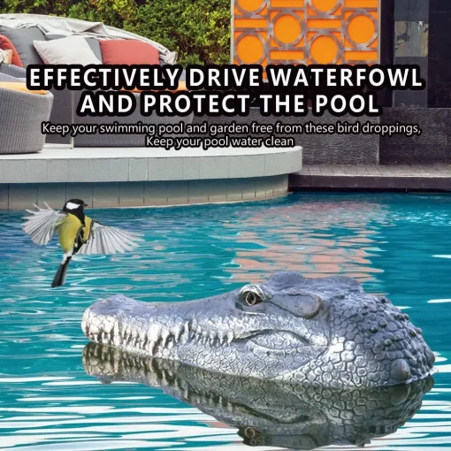 Crocodile Head Remote Control Boat - Realistic Movements