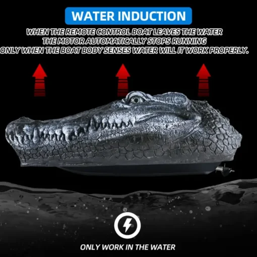 Crocodile Head Remote Control Boat11